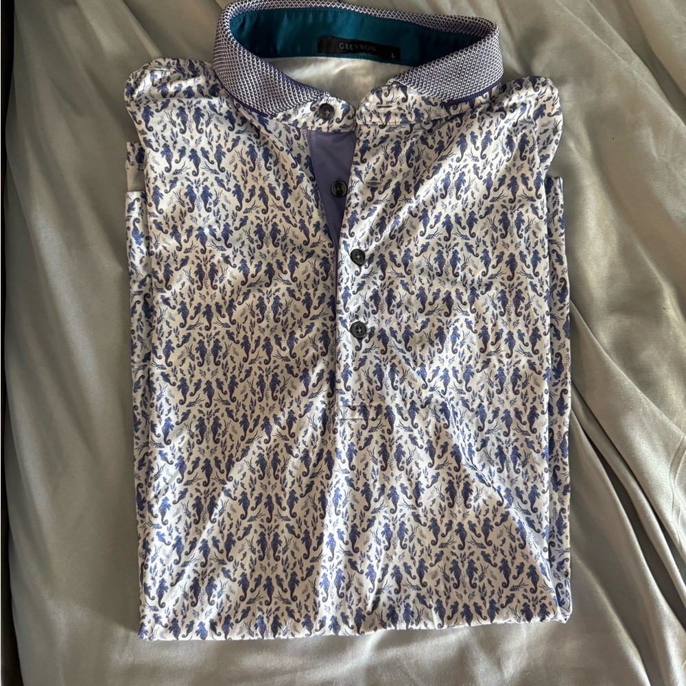 Greyson Golf Shirt Button Down